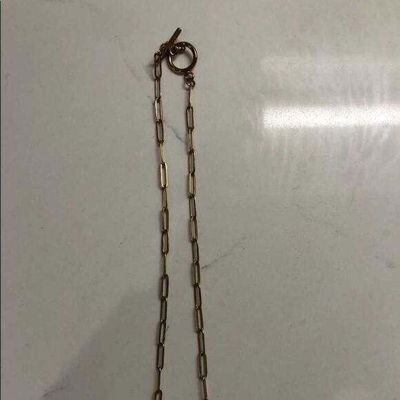 NWT- paperclip necklace - Picture 2 of 4